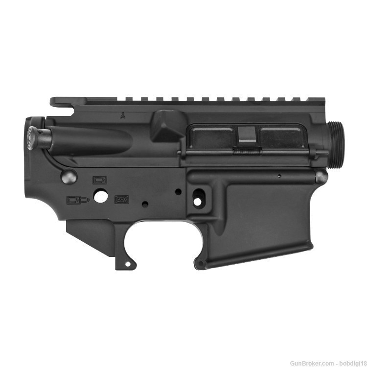 Spike's Tactical Upper / Lower Receiver Set Black STS1019 NO CC FEES-img-1