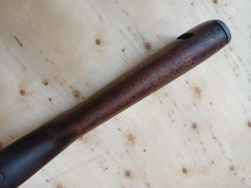 WW2 M1 carbine walnut stock marked Underwood -img-25