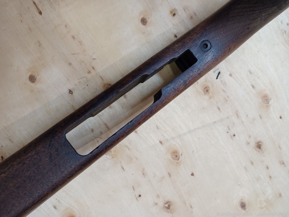 WW2 M1 carbine walnut stock marked Underwood -img-12