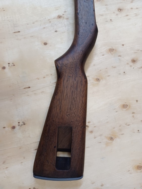 WW2 M1 carbine walnut stock marked Underwood -img-5