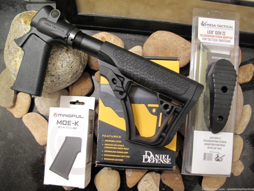 Remington 870 Daniel Defense + Magpul + Mesa + Stock PISTOL GRIP Shotgun 12-img-0