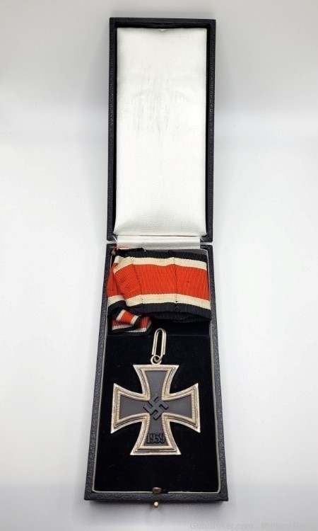 WWII GERMAN KNIGHTS CROSS OF THE IRON CROSS - CASED-img-2