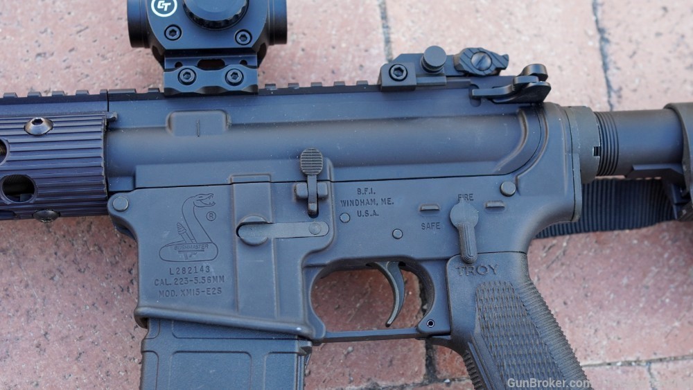 Bushmaster XM15-E2S Lower and Troy Upper AR-15 Package!-img-6