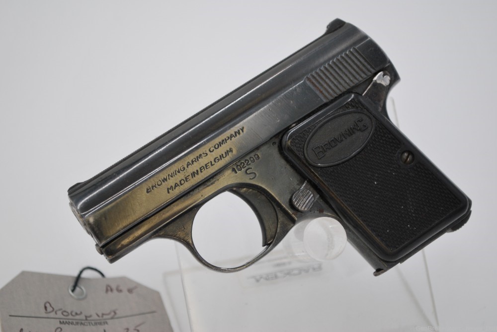 Baby Browning - Belgium Made - .25 acp (6.35 mm)  Very Cool Palm Size Carry-img-0