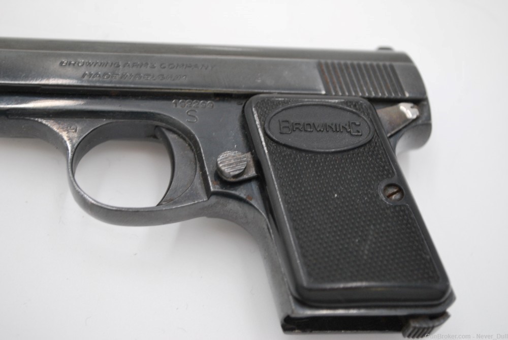 Baby Browning - Belgium Made - .25 acp (6.35 mm)  Very Cool Palm Size Carry-img-2