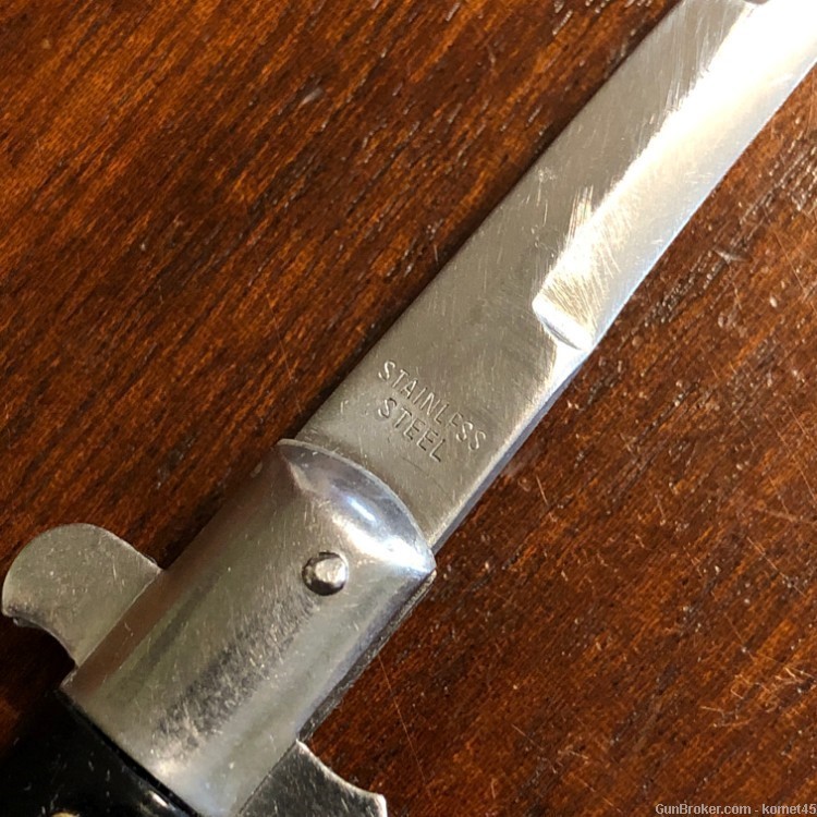 Vintage 60s Rex K-11 Japan Stainless Steel Manual 2" Folding Pocket Knife-img-5