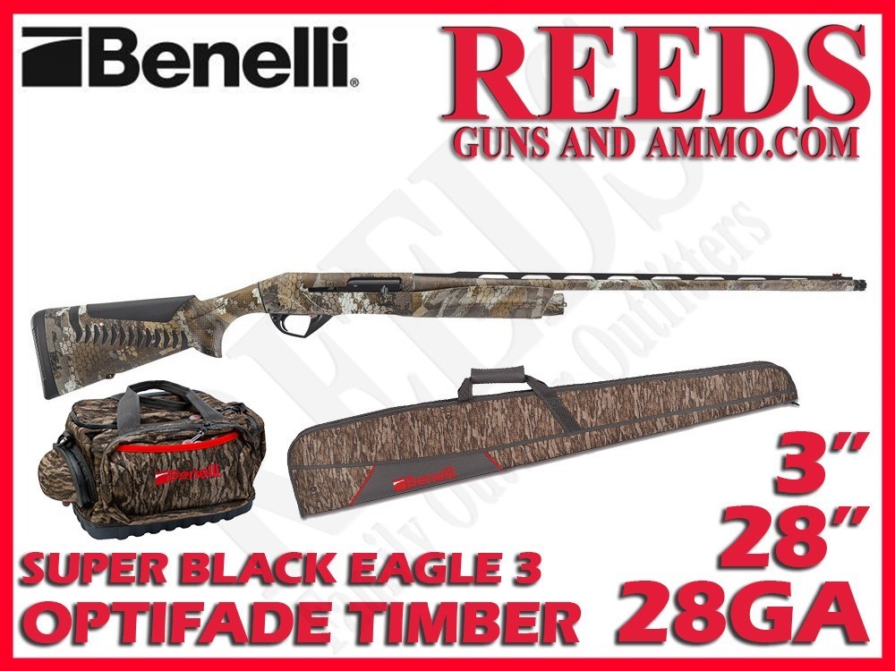 Benelli Super Black Eagle 3 Timber Camo 28 Ga 3in 28in 10333-img-0