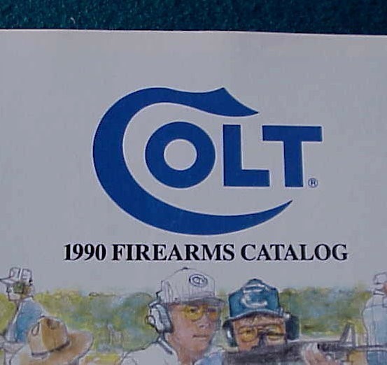 3 Original Colt Firearms Catalogs 1990-1992-img-1