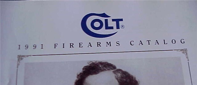 3 Original Colt Firearms Catalogs 1990-1992-img-2