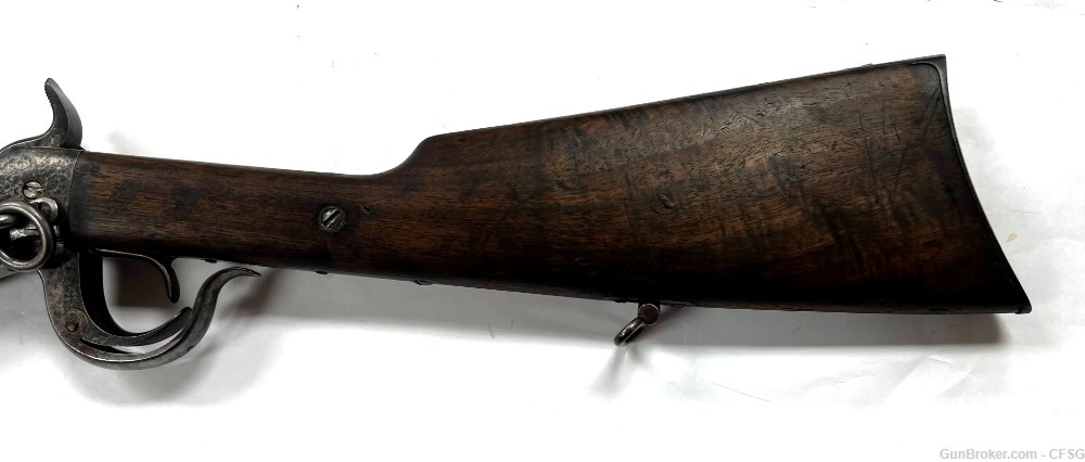 Burnside 1864 Carbine .54 percussion Antique Civil War-img-2