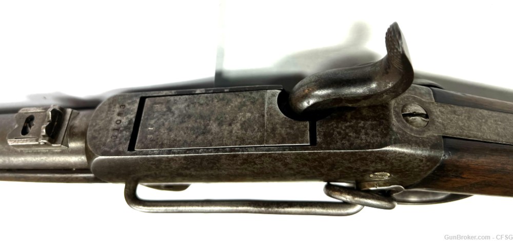 Burnside 1864 Carbine .54 percussion Antique Civil War-img-11