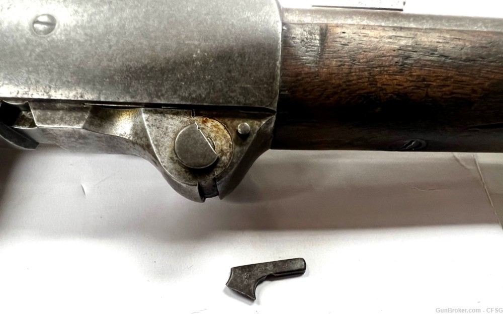 Burnside 1864 Carbine .54 percussion Antique Civil War-img-28