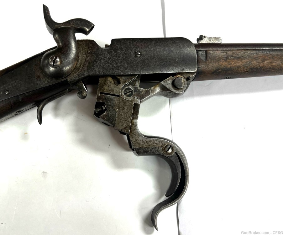 Burnside 1864 Carbine .54 percussion Antique Civil War-img-21
