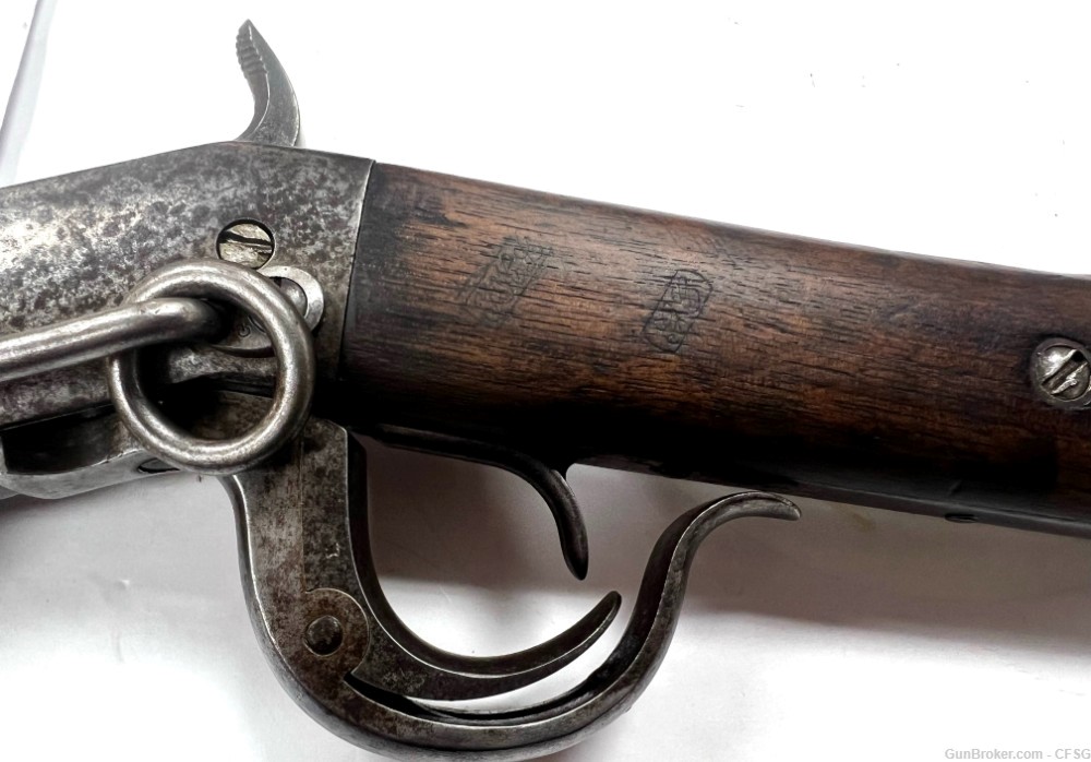 Burnside 1864 Carbine .54 percussion Antique Civil War-img-4