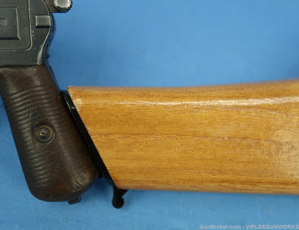 Mauser C96 Bolo Broom Handle 7.63x25 mm Shoulder Stock Included-img-82