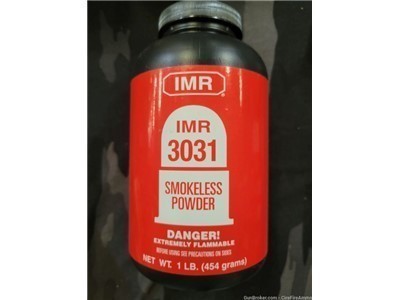 IMR Legendary Powders IMR Powder 3031 Smokeless 1 Lb no cc fees