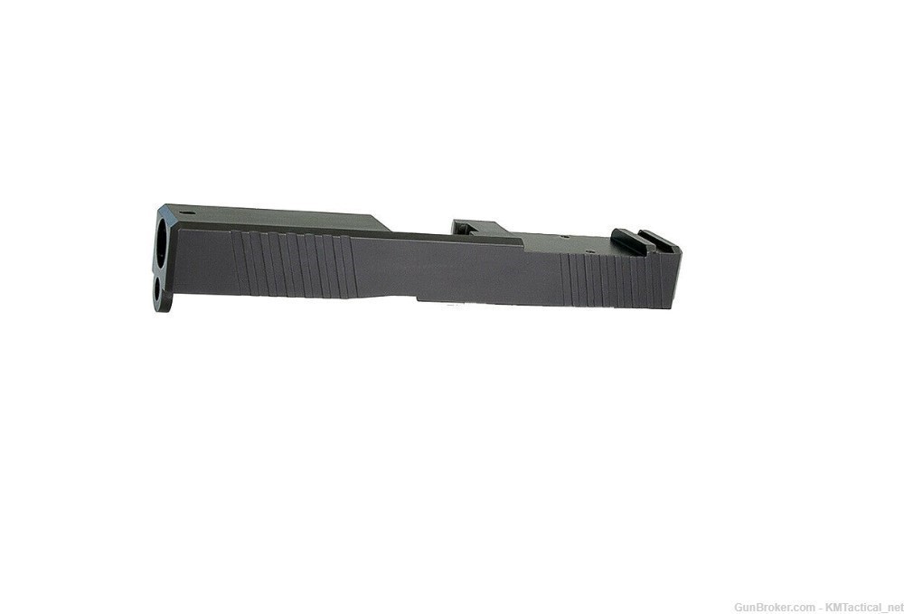 Stripped RMR Slide For Glock 19 & PF9 Compact G19 9MM Gen 1-3 Black -img-1