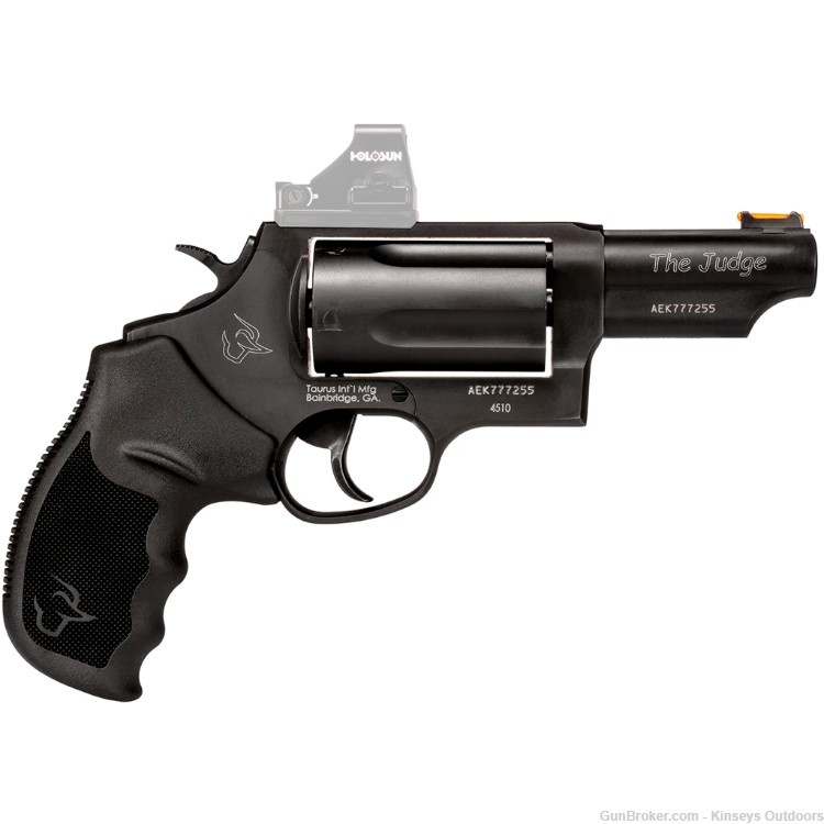 Taurus Judge TORO Revolver 45 Colt/410 ga. 3 in. Blued/Black Grip 5 shot-img-0
