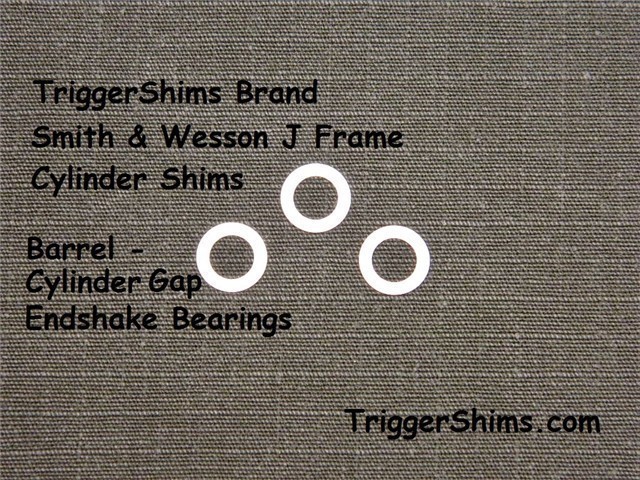 Smith & Wesson J Frame Cylinder Shims - Centerfire 4 Pak-img-0