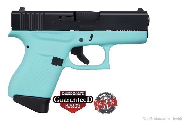 ACG-00835 glock 43 tiffany blue robin egg apollo custom new  9mm 9 -img-0
