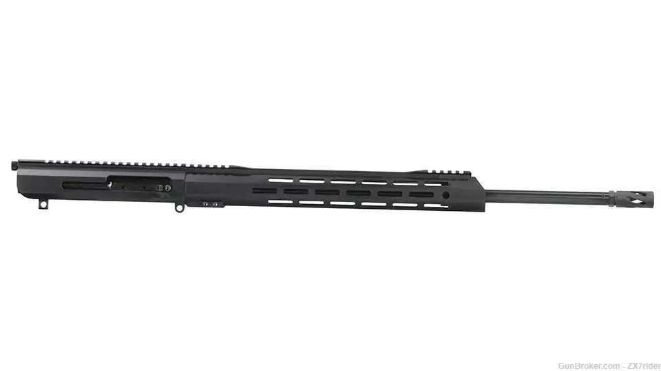 AR-10 22" 6.5 Creedmoor Side Charging Nitride Upper Receiver & BCG Light-img-0