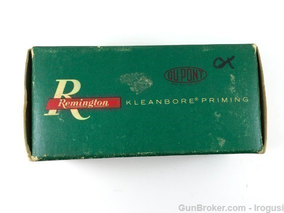 Remington DuPoint 22 Hornet 45 Gr Hollow Point Vintage FULL 50 Round 106-OX-img-9