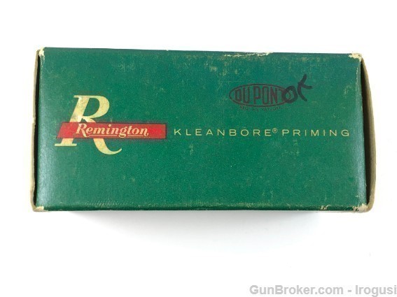 Remington DuPoint 22 Hornet 45 Gr Hollow Point Vintage FULL 50 Round 106-OX-img-2