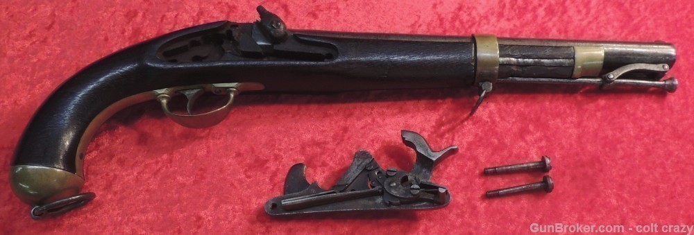 C.S. Richmond .1855 Type Pistol Maynard Tape Primer, Confederate Pistol-img-44