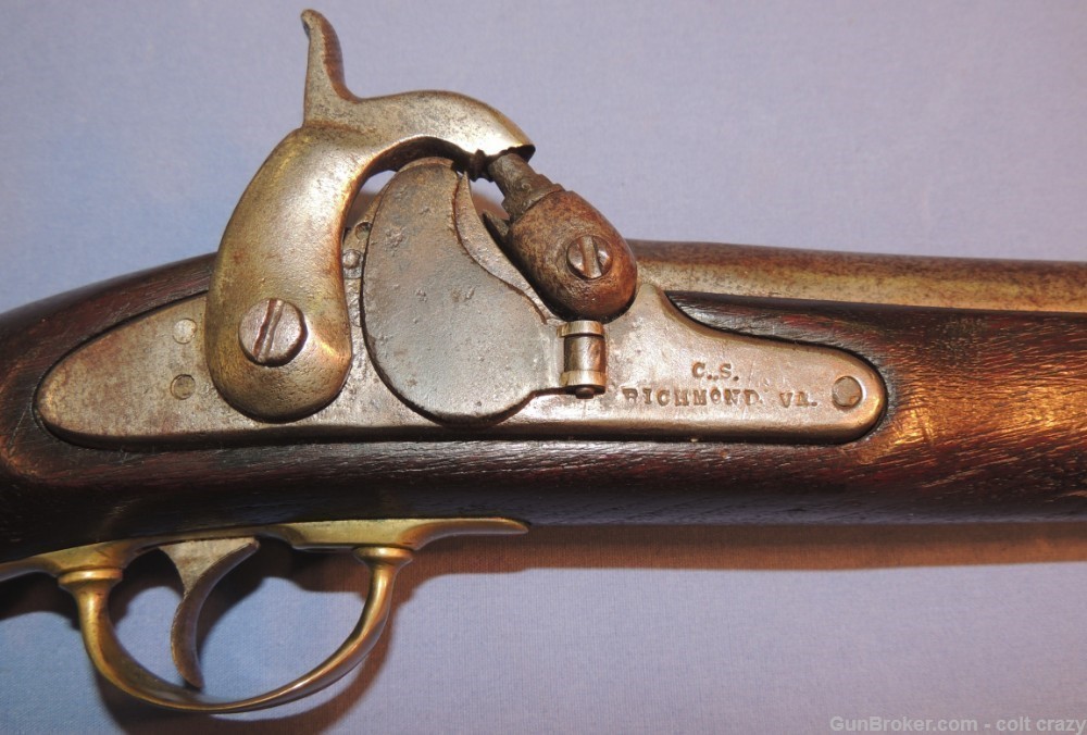C.S. Richmond .1855 Type Pistol Maynard Tape Primer, Confederate Pistol-img-5