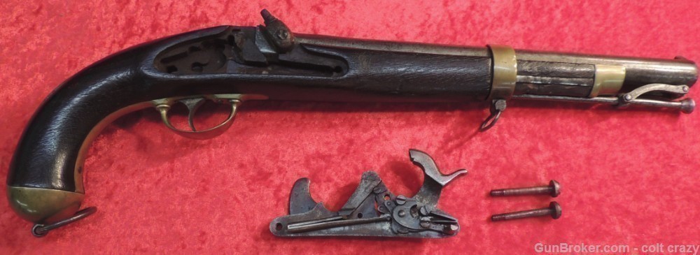 C.S. Richmond .1855 Type Pistol Maynard Tape Primer, Confederate Pistol-img-41