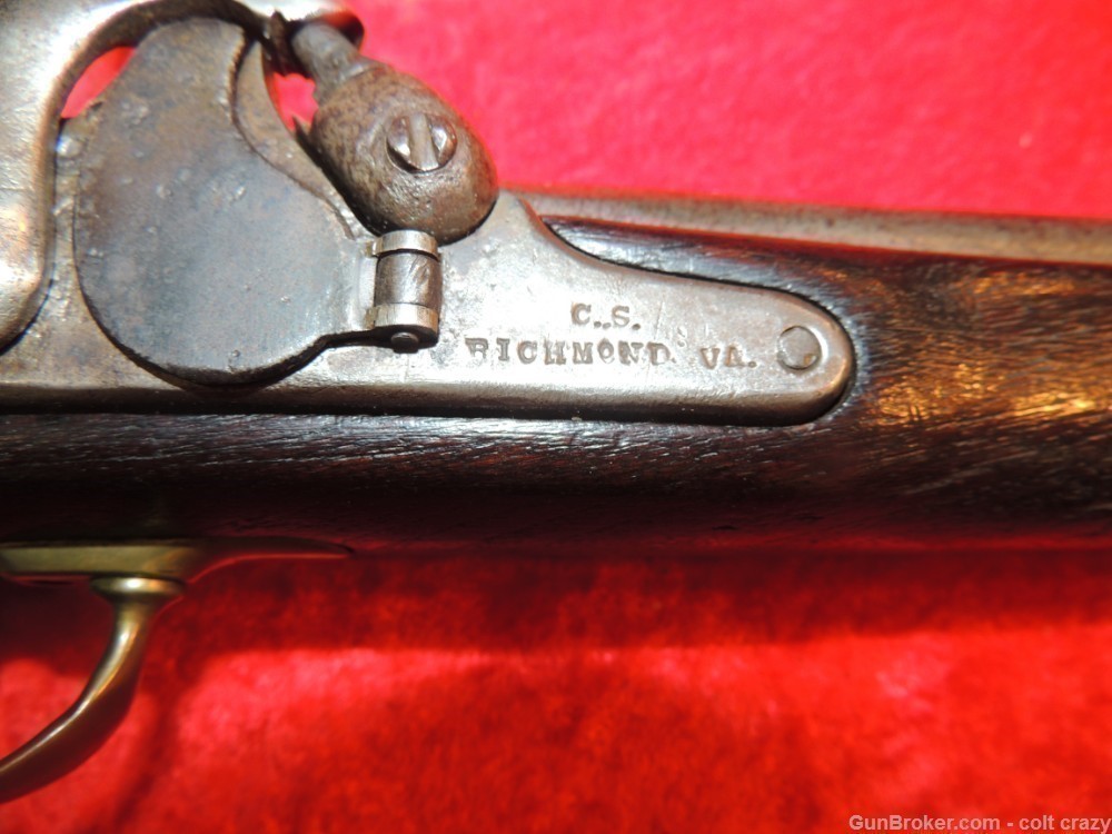 C.S. Richmond .1855 Type Pistol Maynard Tape Primer, Confederate Pistol-img-24