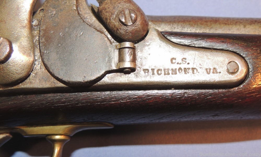 C.S. Richmond .1855 Type Pistol Maynard Tape Primer, Confederate Pistol-img-2