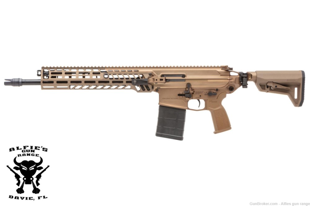 Sig Sauer MCX-SPEAR COYOTE TAN 7.62X51 NATO 16" BARREL 20-ROUNDS-img-0