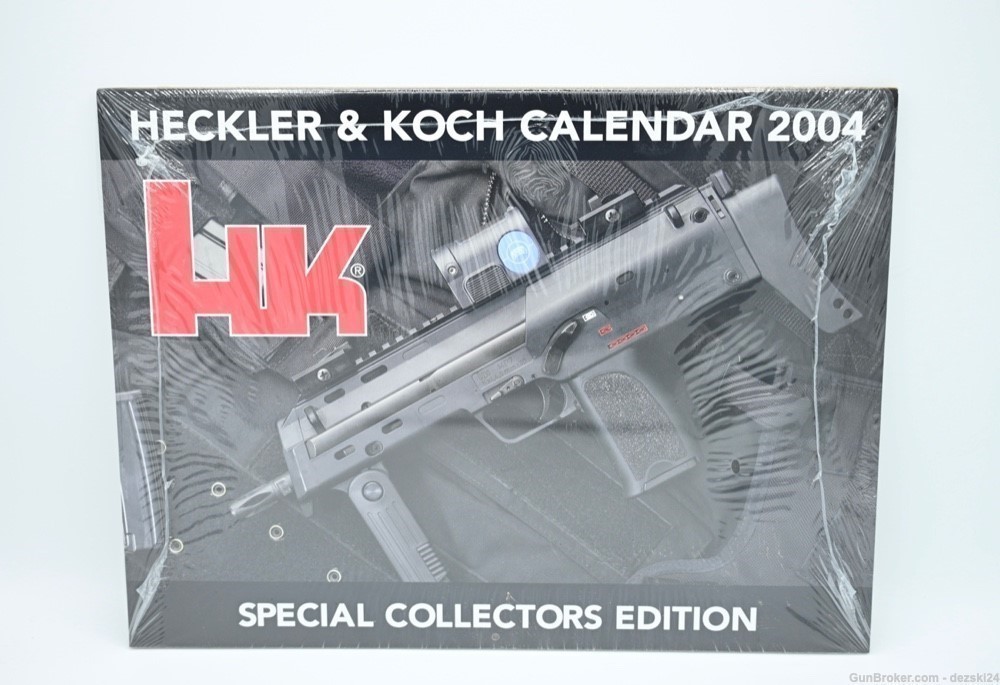 HECKLER & KOCH HK 2004 CALENDAR HK MP7 SL8 UMP G36-img-0