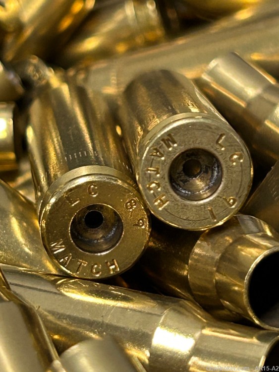 LOT 600+ 7.62 .308 U.S. M118 MATCH Brass LC Lake City 1x Pin Washed