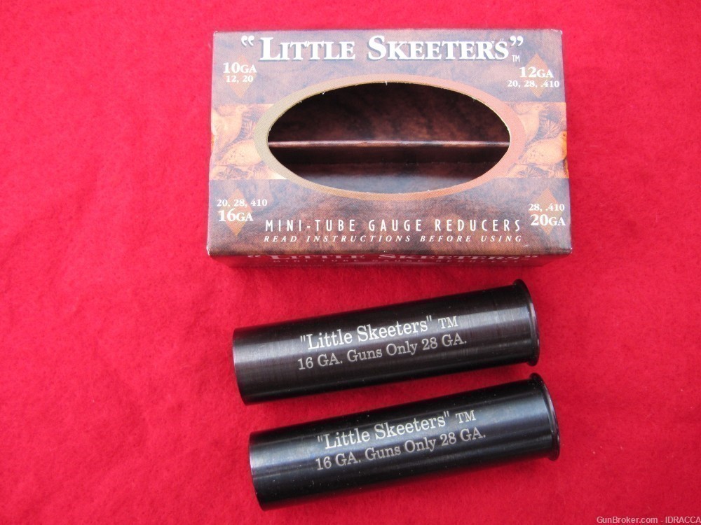 Little Skeeters Shotgun Gauge Reducer like a Savage Four Tenner 16 to 28 ga-img-0
