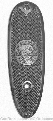 Winchester 1897 Shotgun Butt Plate With Spur at Top-img-0