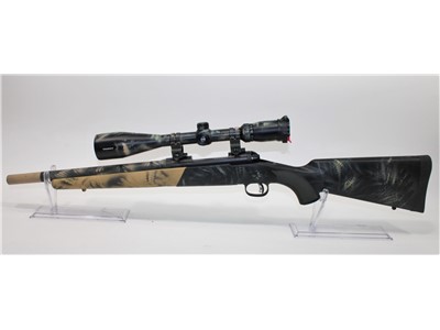 Savage Model 12 Bolt Action Rifle 308 Win 16" Bushnell Scope No Box Used