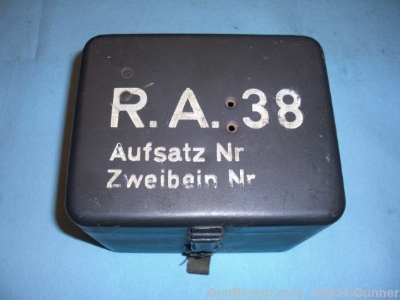 German WWII RA38 Sight Box for GrW34 81mm Mortar-img-0