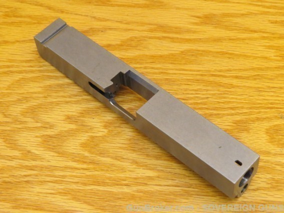Glock 17 GEN 3 Compatible Blank Slide SS-img-0