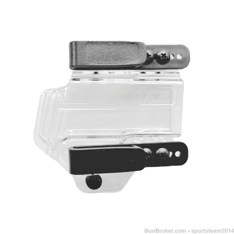 Clear! OWB/IWB Holster for Smith Wesson SW MP Shield Fit TRIJICON RMR/SRO-img-6