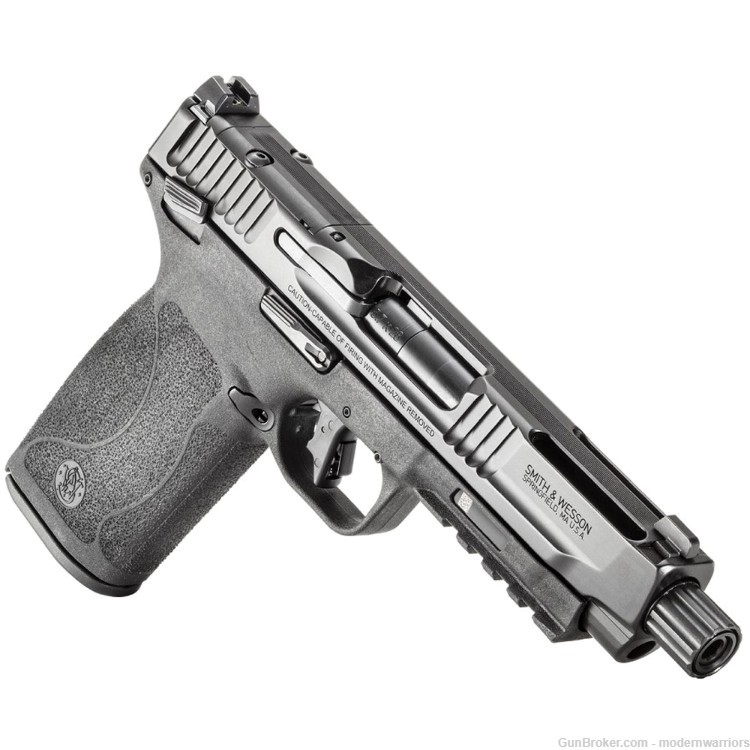 Smith & Wesson  M&P5.7 - 5" Threaded Bbl (5.7x28mm) - Optics Ready - Black-img-3