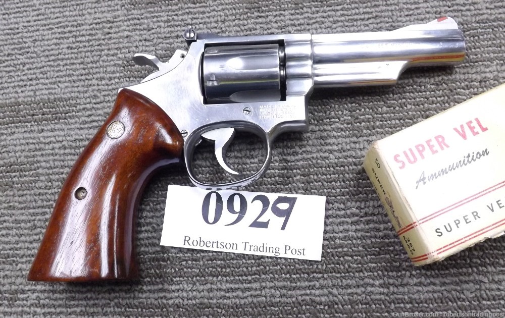 Smith & Wesson .357 Magnum model 66-2 1984 Lear Rosewood TT TH TS Exc-img-17