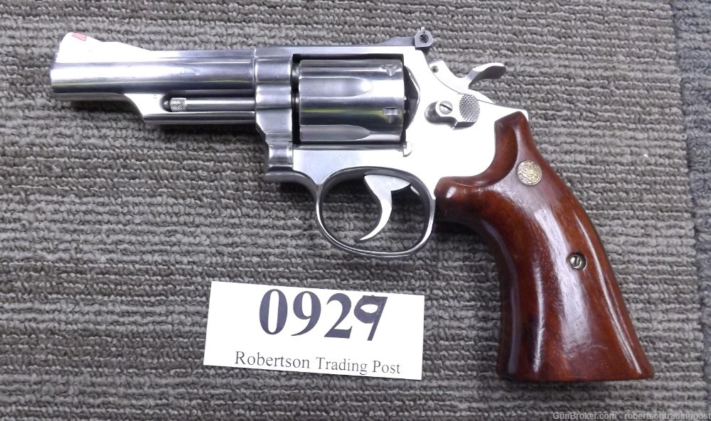 Smith & Wesson .357 Magnum model 66-2 1984 Lear Rosewood TT TH TS Exc-img-0