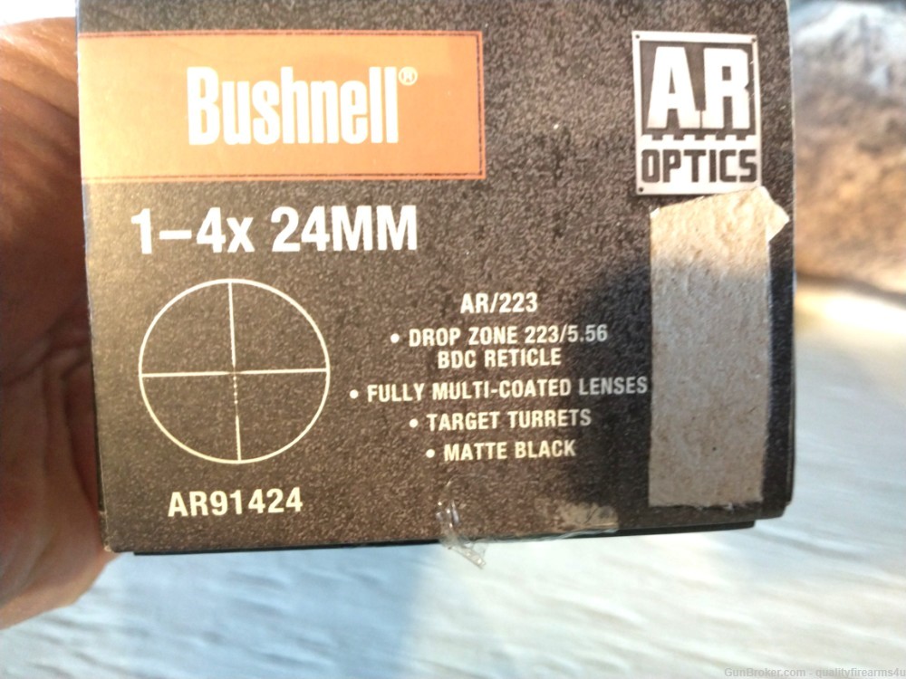 BUSHNELL BANNER AR/223/556 1-4 X 24mm BDC RETICLE SCOPE!   BUY NOW!-img-1