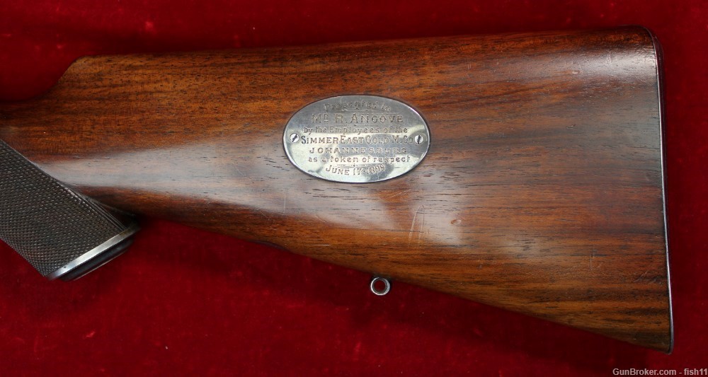 Westley Richards Model 1897 Single-shot Rifle .303 British Takedown Cased-img-11