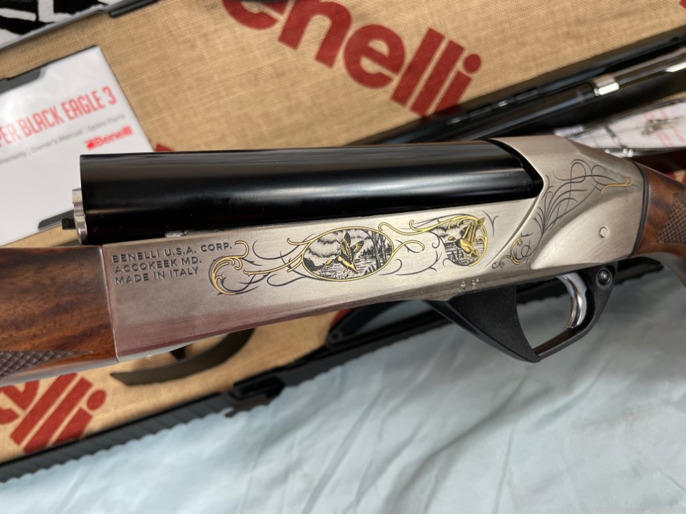 Benelli SBE3 Super Black Eagle 3 Magnum 28-GA / 28" Ducks Unlimited (tz)-img-9
