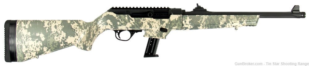 Ruger PC Carbine Takedown Digital Camo 9mm NIB FREE SHIP-img-1