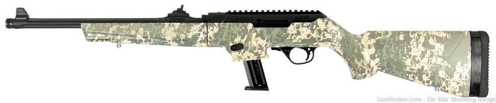 Ruger PC Carbine Takedown Digital Camo 9mm NIB FREE SHIP-img-0