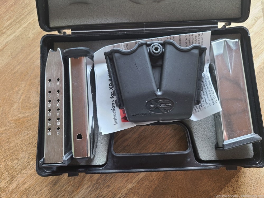Springfield XD Gear Accessory Kit 3 Magazines Mag Pouch Case $100 Value XD9-img-5